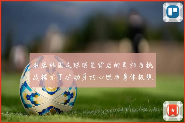 狂虐韩国足球明星背后的真相与挑战揭示了运动员的心理与身体极限