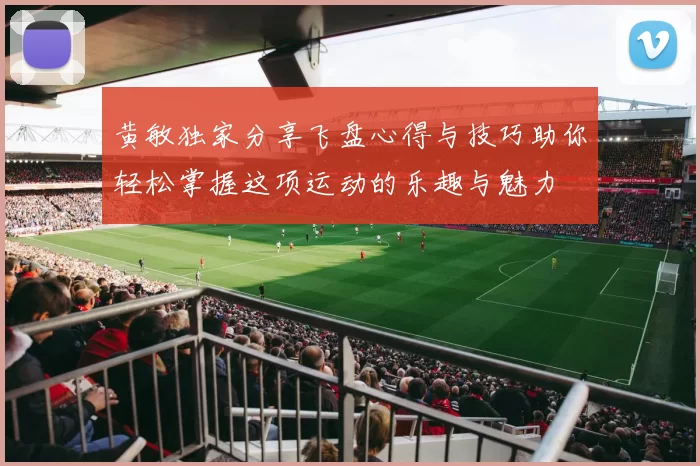 黄敏独家分享飞盘心得与技巧助你轻松掌握这项运动的乐趣与魅力
