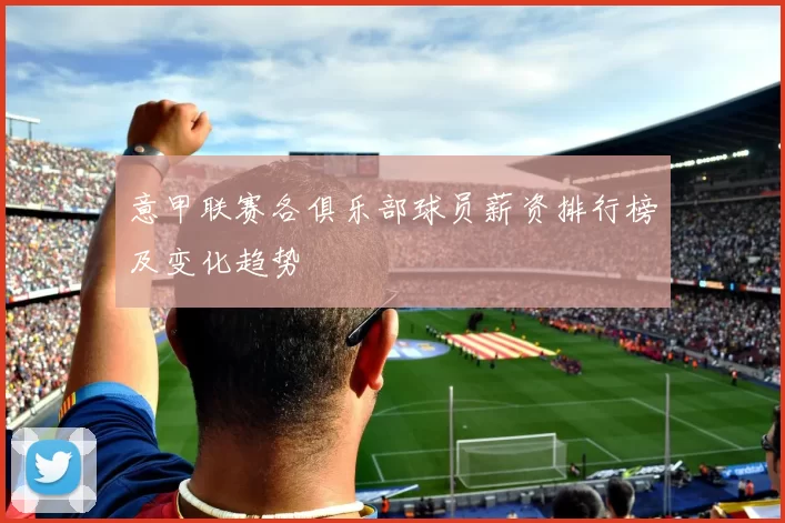 意甲联赛各俱乐部球员薪资排行榜及变化趋势